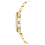 Dextera lux watch Swiss Made, Metal bracelet, Gold tone, Gold-tone finish